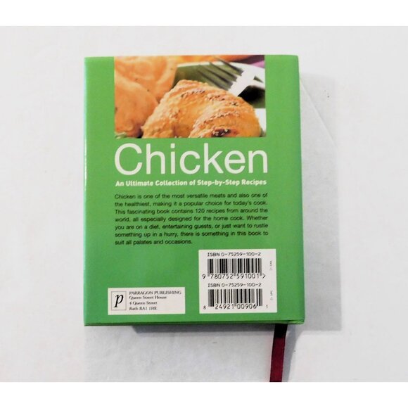 Cookshelf Chicken Cookbook Recipes by Tom Bridge 2005 Mini Hardback Jacket - Picture 3 of 11